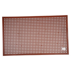 Serve Secure Red Rubber Floor Mat - Anti-Fatigue, Grease-Resistant - 60