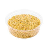 Sustain 4 oz Round Clear PLA Plastic Topping Cup - Compostable, Fits Drinking Cups - 3 1/2" x 3 1/2" x 1" - 1000 count box