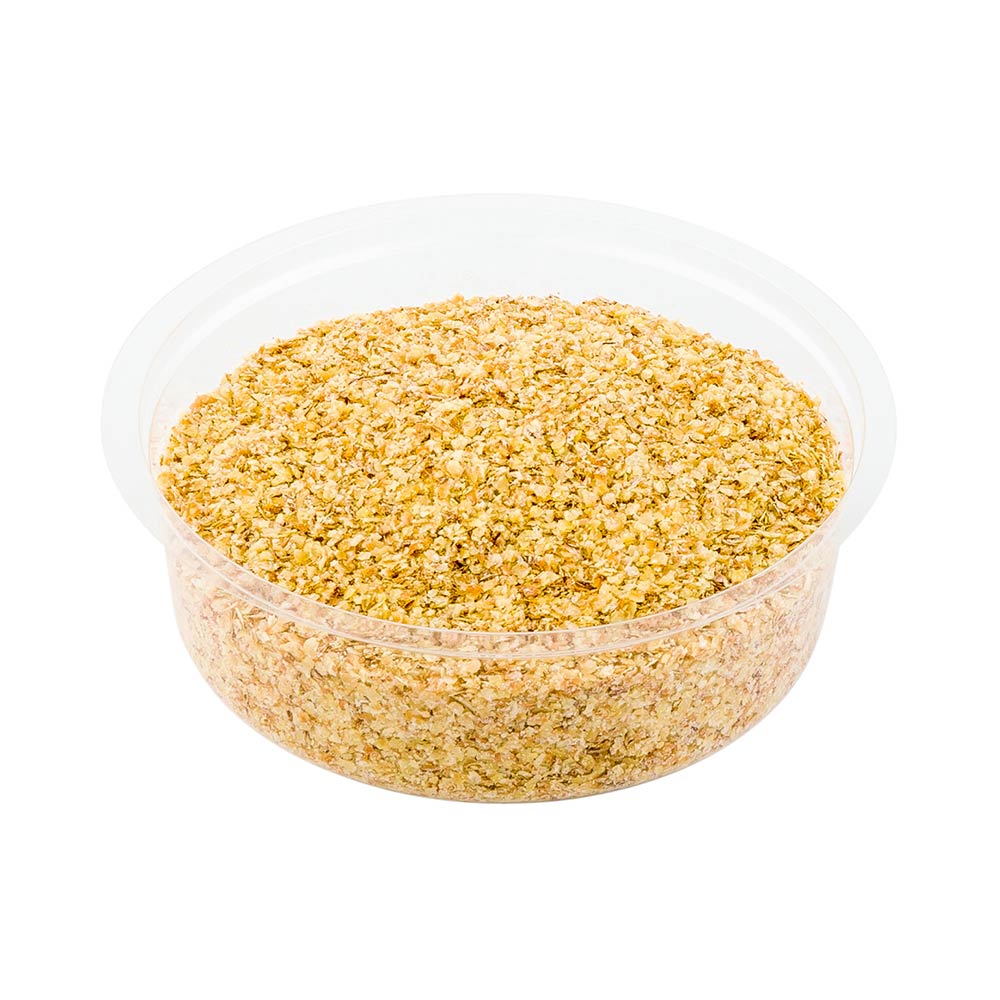 Sustain 4 oz Round Clear PLA Plastic Topping Cup - Compostable, Fits Drinking Cups - 3 1/2" x 3 1/2" x 1" - 1000 count box