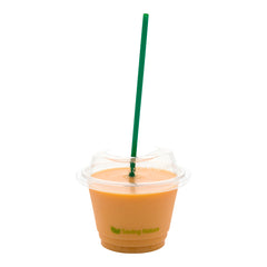 Basic Nature Green PLA Plastic Straw - Unwrapped, Compostable - x 8 1/4