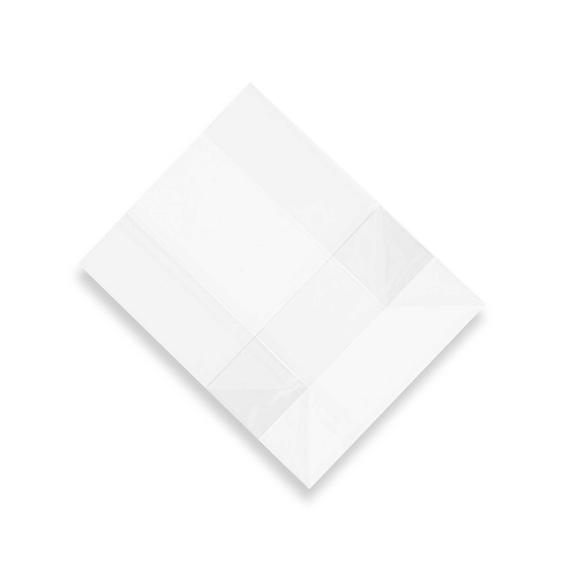 Bag Tek Clear Plastic Gusset Bag - Flat Bottom, Paper Insert, Heat Sealable - 7" x 4" x 9" - 500 count box
