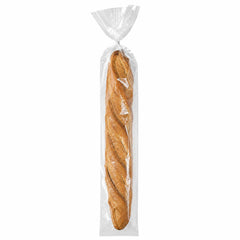 Bag Tek Clear Plastic Bread Bag - Micro-Perforated, with Wicket Dispenser - 28