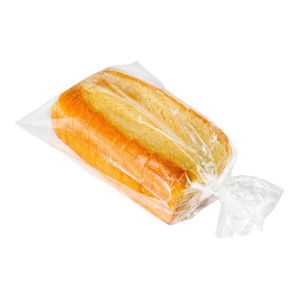 Bag Tek Clear Plastic Bread Bag - Micro-Perforated, with Wicket Dispenser - 16" x 10" - 2500 count box