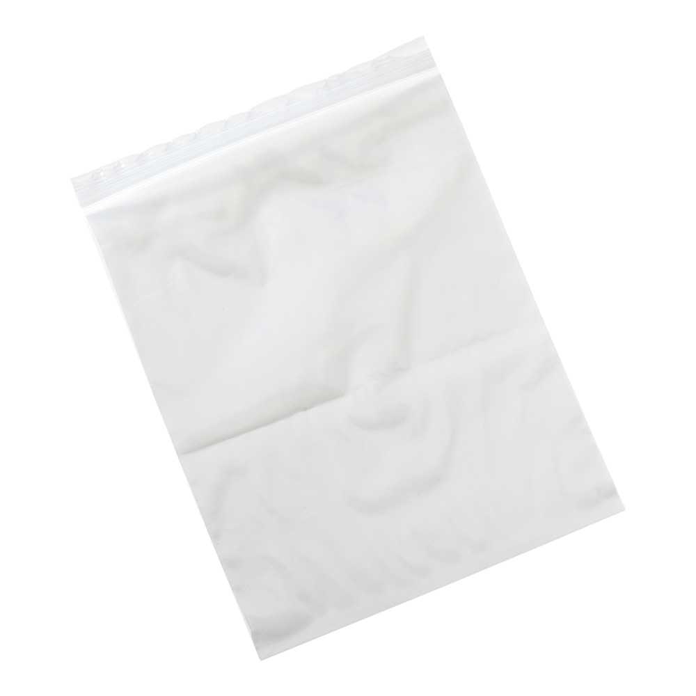 Bag Tek Clear Plastic Zip Bag - BPA-Free, High Clarity - 8" x 10" - 2000 count box