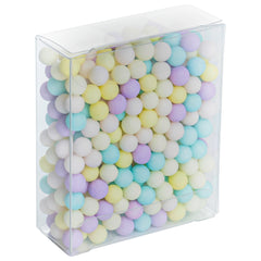 Sweet Vision Square Clear Plastic Candy Box - 2 1/2