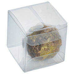 Sweet Vision Cube Clear Plastic Favor Box - Folding Top - 1 1/2