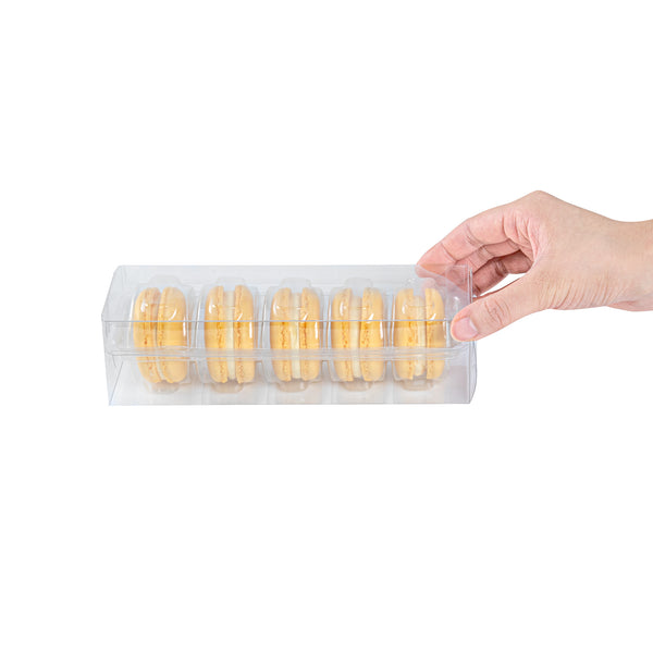 Jojomino Plateaux De Rangement Macarons Français Refermables - Pack 8 Ensembles (50 Macarons)