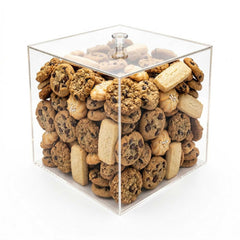 Clear Tek Clear Acrylic Large Candy Container - Display Box - 7 3/4