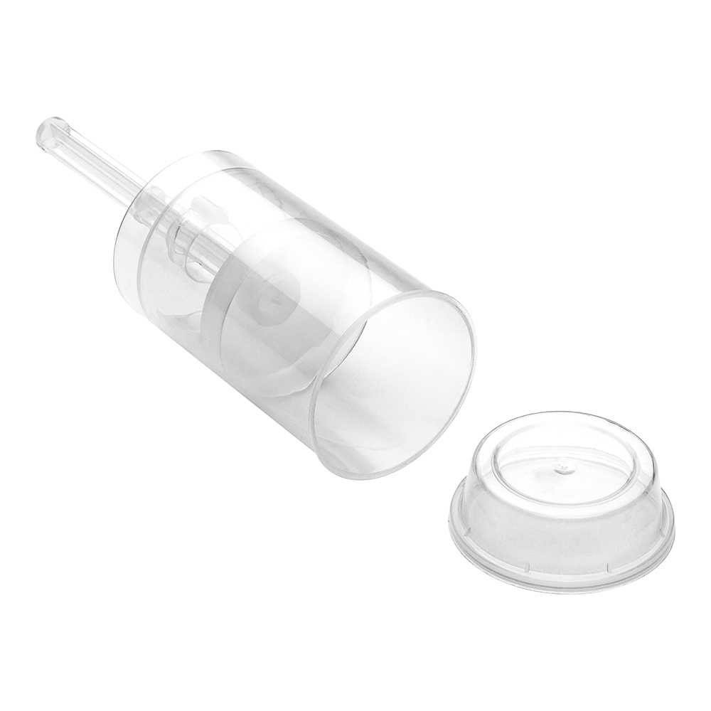 Sweet Vision 5 oz Round Clear Plastic Cake Pop Shooter - Push-Up - 3 1/2" x 3 1/2" x 1 1/2" - 800 count box