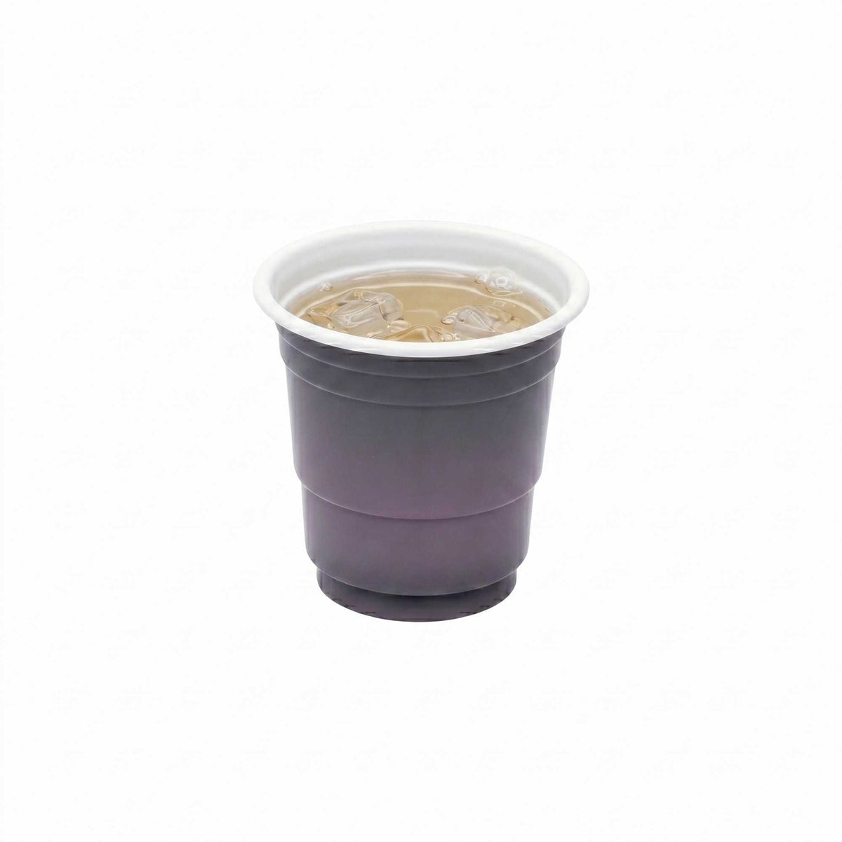 Bev Tek 2 oz Gray Plastic Party Cup - 2" x 2" x 2" - 500 count box