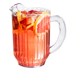 RW Base 60 oz Clear Plastic Water Pitcher - 5