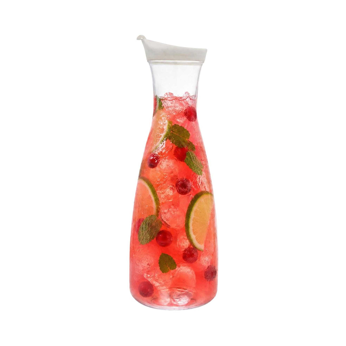 Bar Lux 34 oz Clear Plastic Carafe - with Lid - 1 count box
