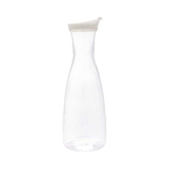 Bar Lux 34 oz Clear Plastic Carafe - with Lid - 24 count box