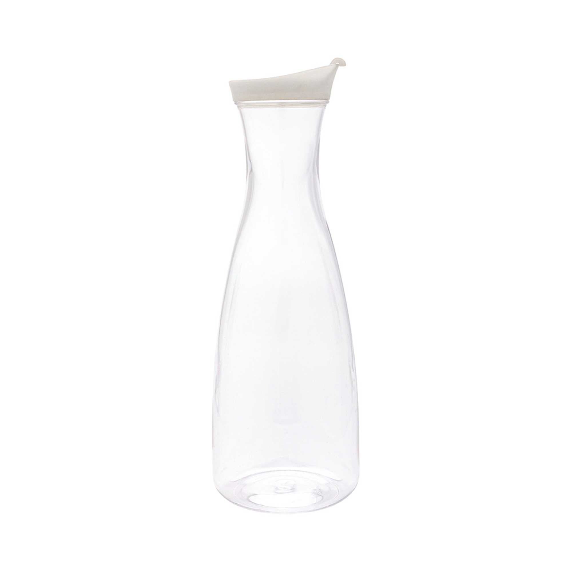 Bar Lux 51 oz Clear Plastic Carafe - with Lid - 24 count box