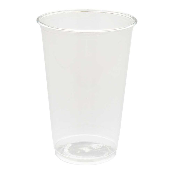 Visage 16 oz Clear Plastic Cup - 3 3/4