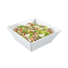 Voga 180 oz Square White Melamine Serving Bowl - Classic - 11 3/4