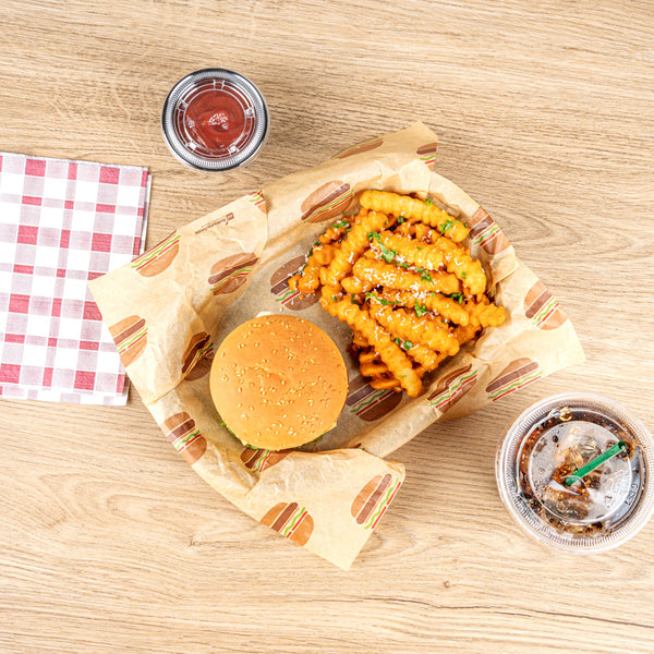 Supkiir 40 Pack Fast Food Baskets For Serving, 10.5 X 7 Inch Plastic Bread Oval Storage Basket Bins Service Tray Holder Set For Restaurant Burger Fruit Fries BBQ Picnic Party Deli