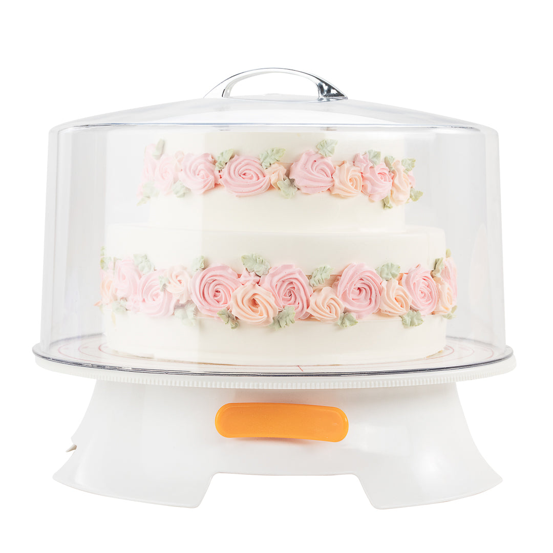 Sweet Vision Round Clear Cake Cover - 12" x 12" x 6 1/2" - 1 count box