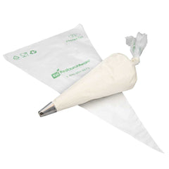 Pastry Tek Clear Plastic Easy Grip Pastry Piping Bag - Recyclable - 21