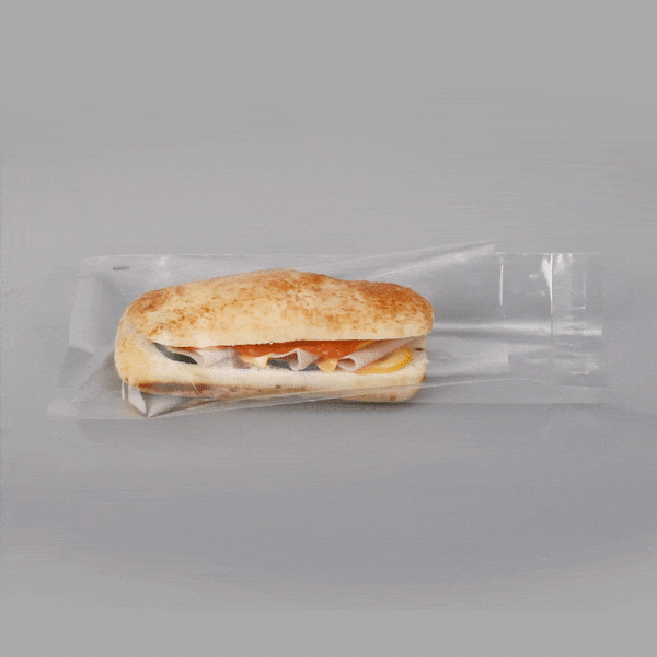Bag Tek Clear Plastic Lip and Tape Bag - Self Sealing - 9" x 6" - 6000 count box