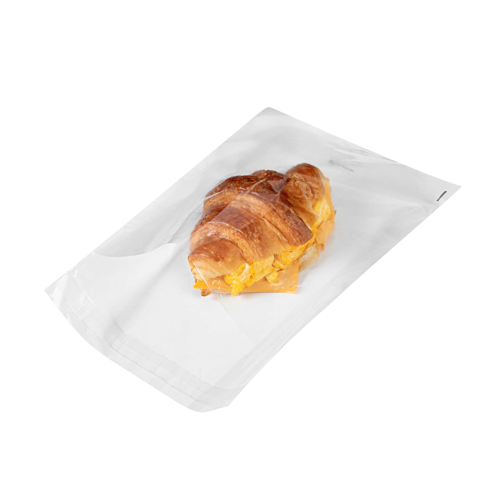 Bag Tek Clear Plastic Lip and Tape Bag - Self Sealing - 10" x 8" - 100 count box