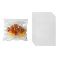 Bag Tek Clear Plastic Lip and Tape Bag - Self Sealing - 10