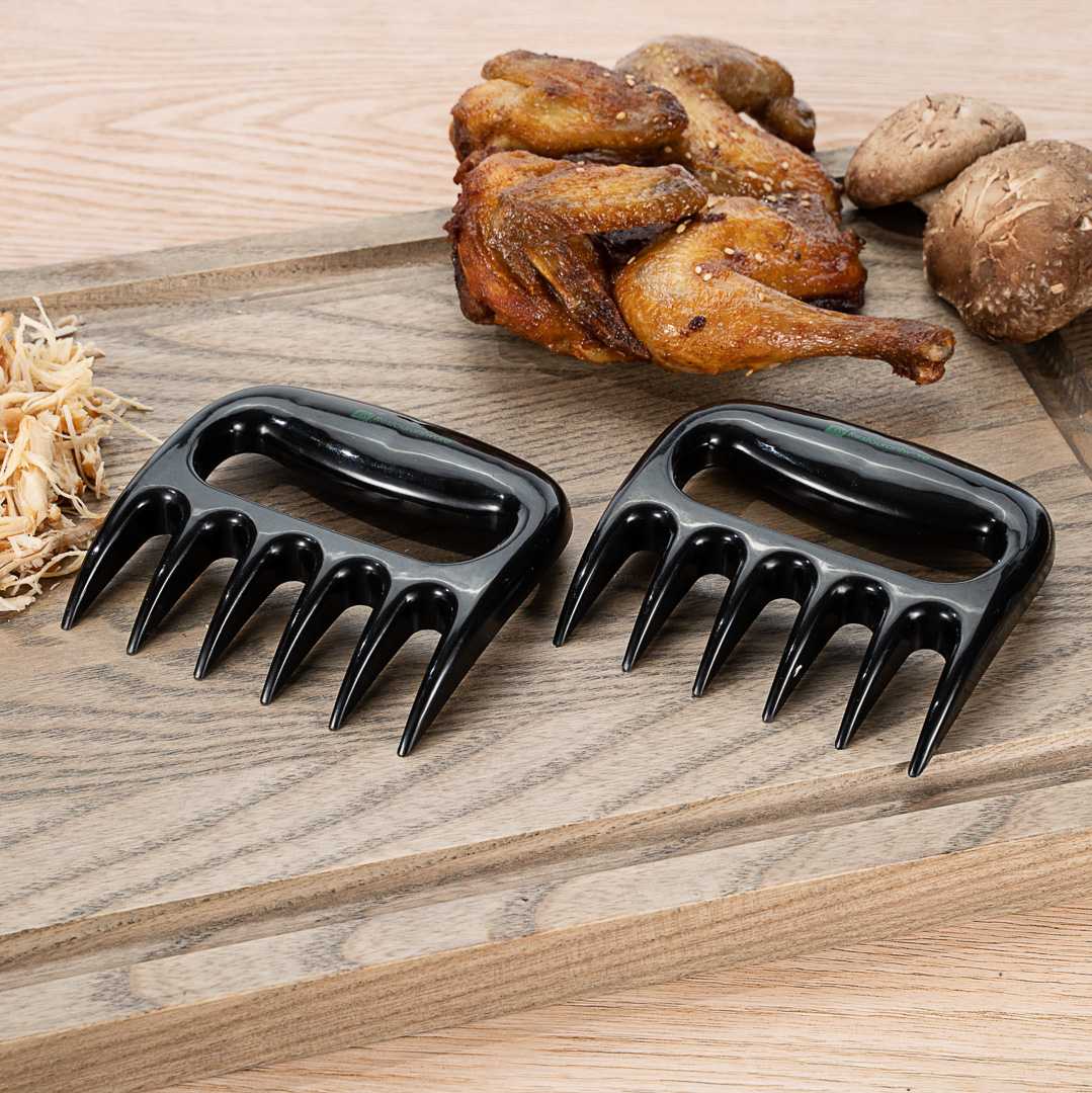 Met Lux Met Lux Black Plastic Meat Shredder Claws - 4 1/2" - 2 count box