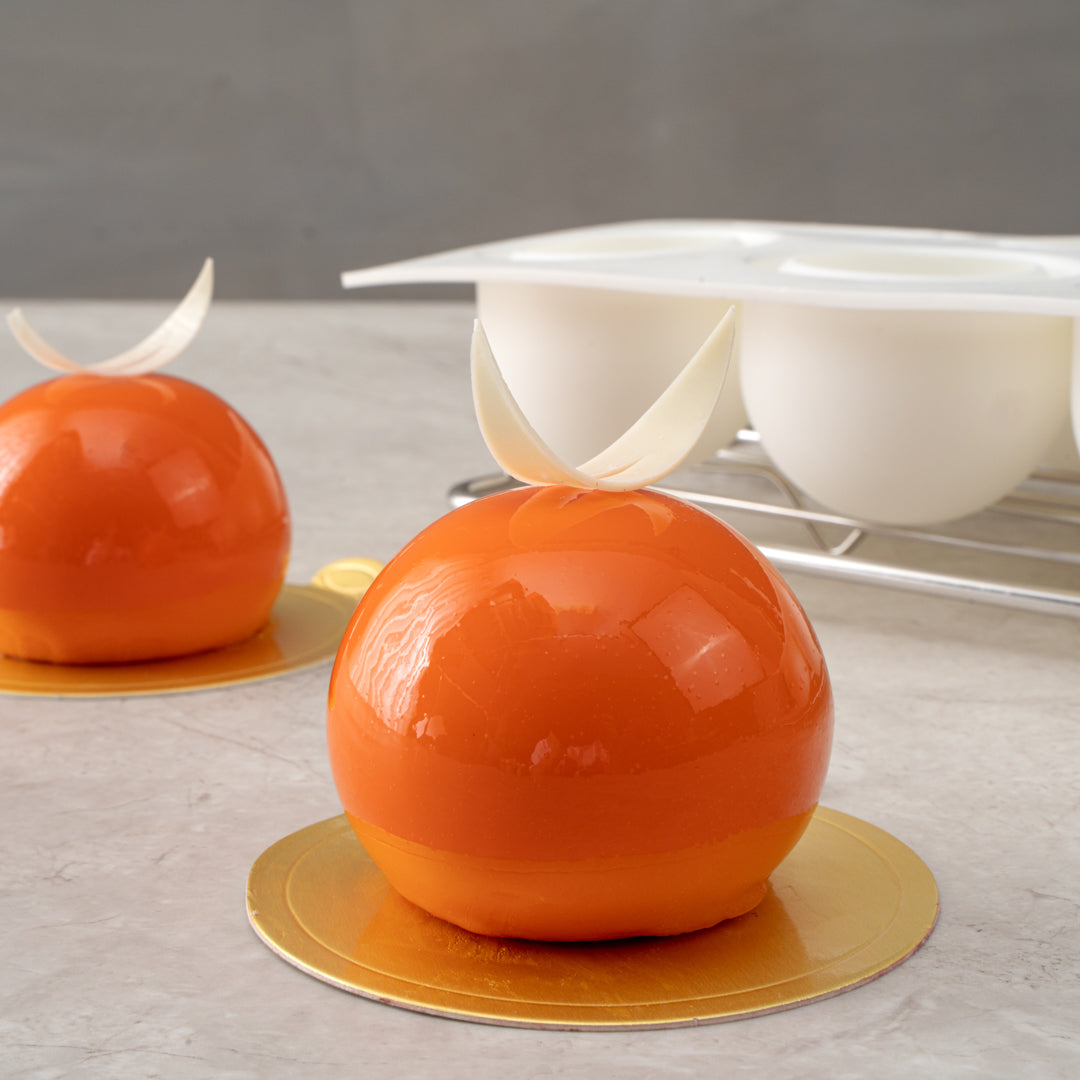 Pastry Tek Silicone Ball Baking Mold - 8-Compartment - 1 count box