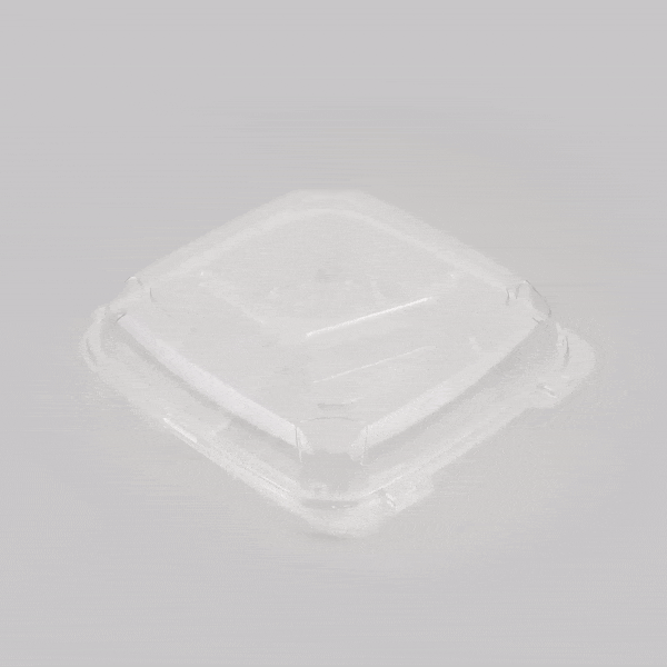 Thermo Tek 41 oz Rectangle Clear Plastic Clamshell Container - 3 ...