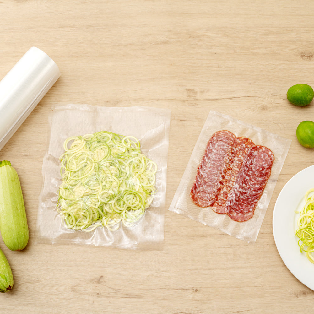 Fresh Hero Clear Plastic Full Mesh External Packaging Bag Roll - 3 mil ...