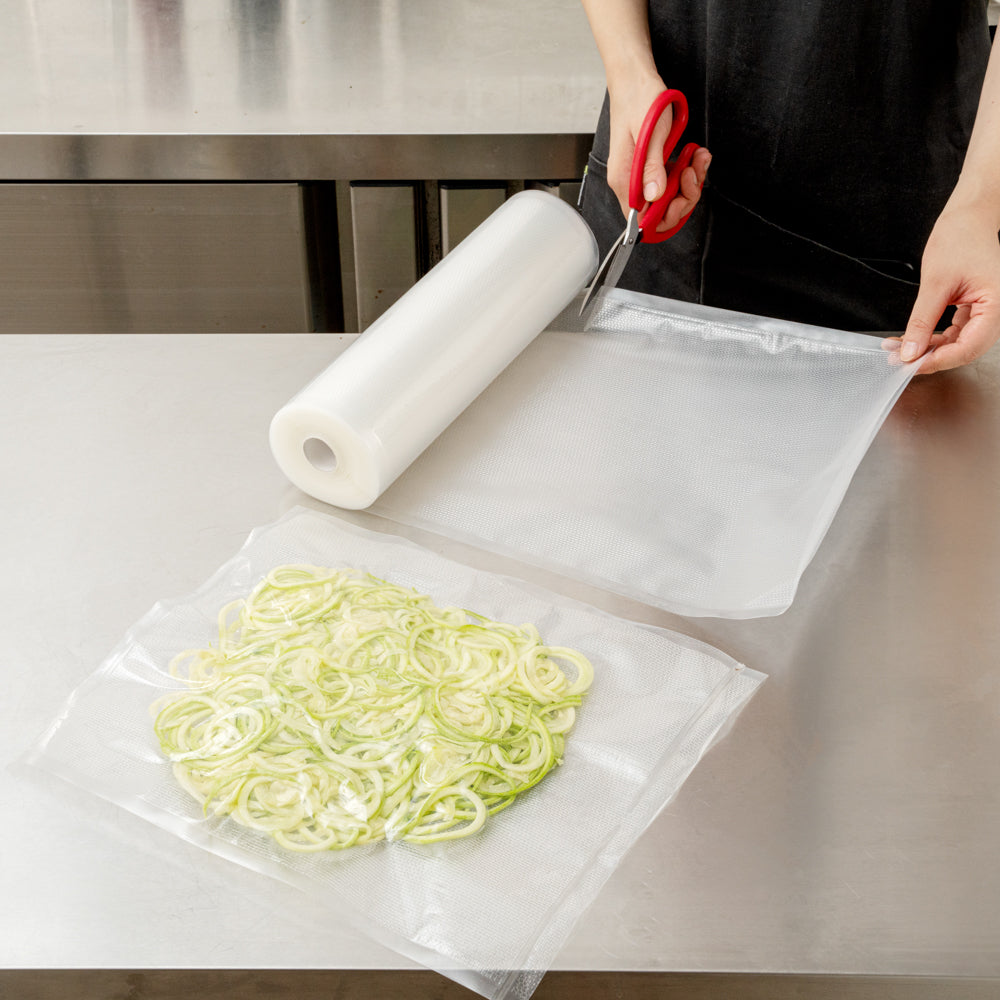 Fresh Hero Clear Plastic Full Mesh External Packaging Bag Roll - 3 mil ...