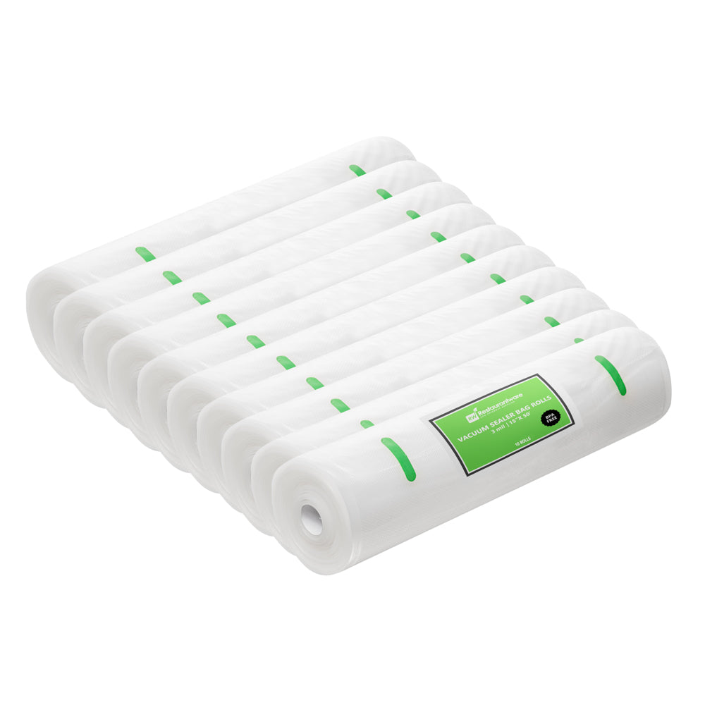 Fresh Hero Clear Plastic Full Mesh External Packaging Bag Roll - 3 mil ...