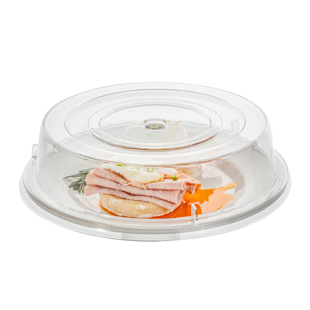 Cater Tek Clear Polycarbonate Plate Cover - 11" - 1 count box