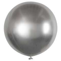 Balloonify Metallic Silver Latex Balloon - 36
