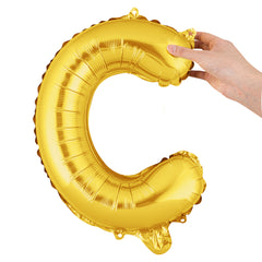 Balloonify Gold Mylar Letter C Balloon - 16