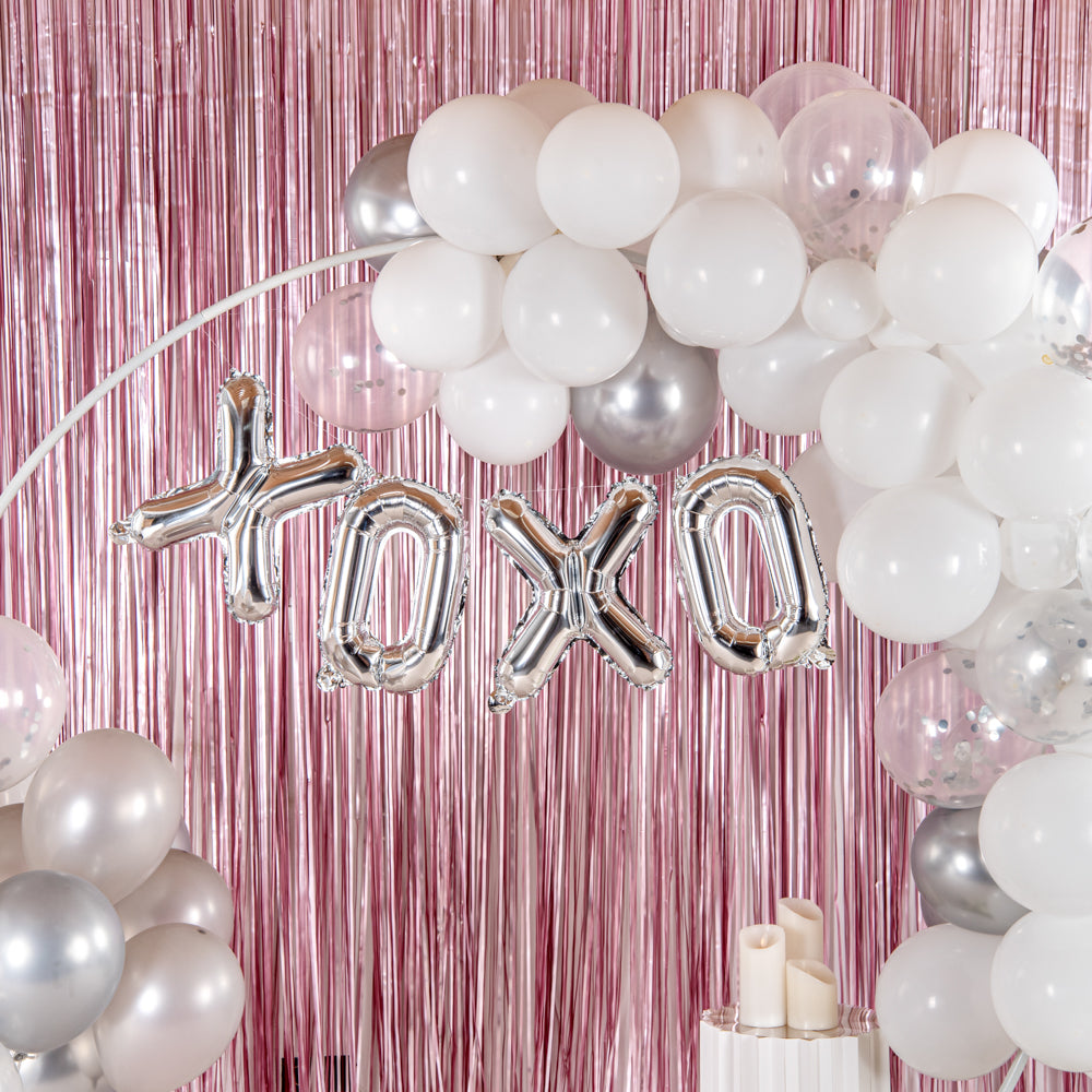 Balloonify Silver Mylar Letter O Balloon - 16" - 1 count box