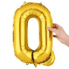 Balloonify Gold Mylar Letter Q Balloon - 16