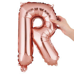 Balloonify Rose Gold Mylar Letter R Balloon - 16