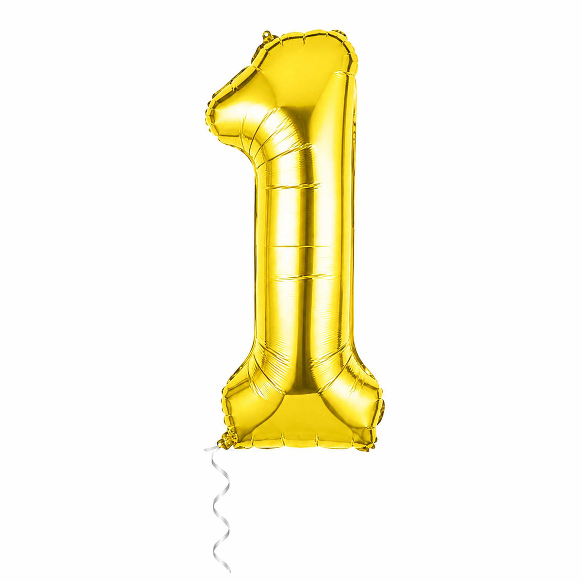 Balloonify Gold Mylar Number 1 Balloon - 40" - 1 count box