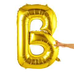 Balloonify Gold Mylar Letter B Balloon - 40