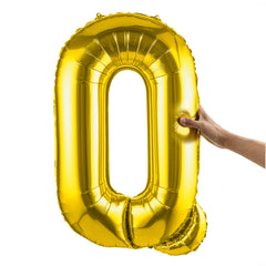 Balloonify Gold Mylar Letter Q Balloon - 40