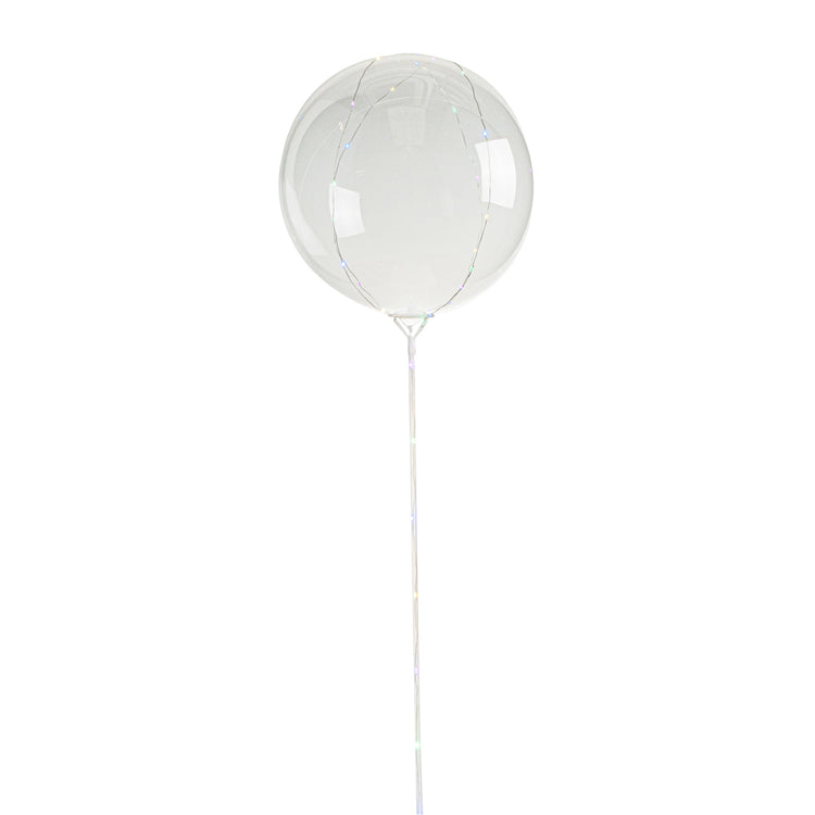 Balloonify Colorful LED Bobo Balloon - with String Light, Handle