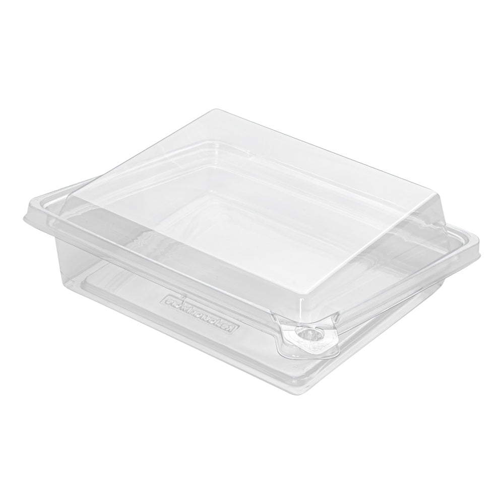 Tamper Tek Rectangle Clear Plastic Sandwich / Pinwheel Container - with ...