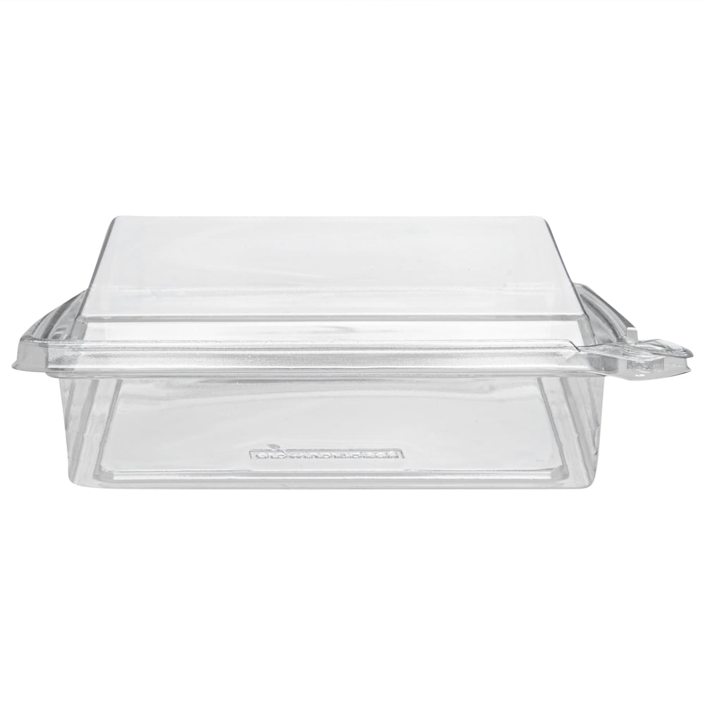 Tamper Tek Rectangle Clear Plastic Sandwich / Pinwheel Container - with ...