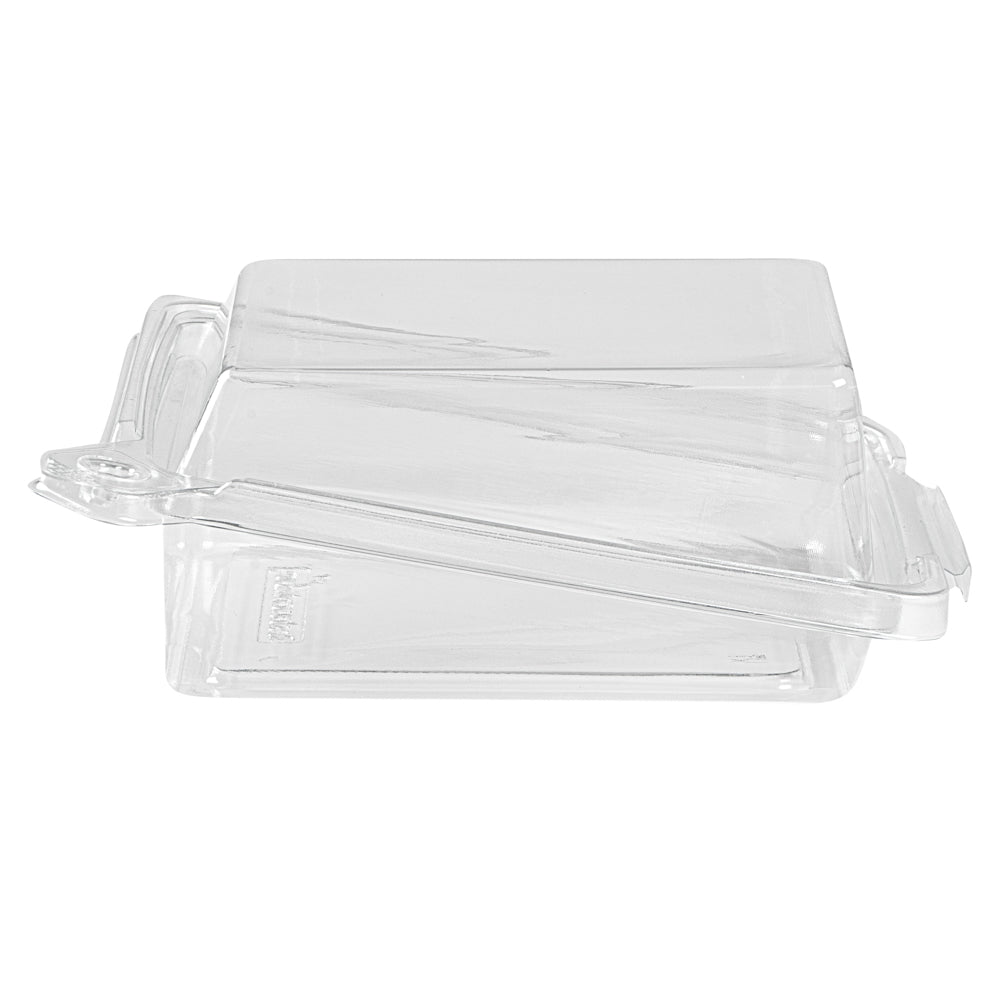 Tamper Tek Rectangle Clear Plastic Sandwich Container - with Lid ...