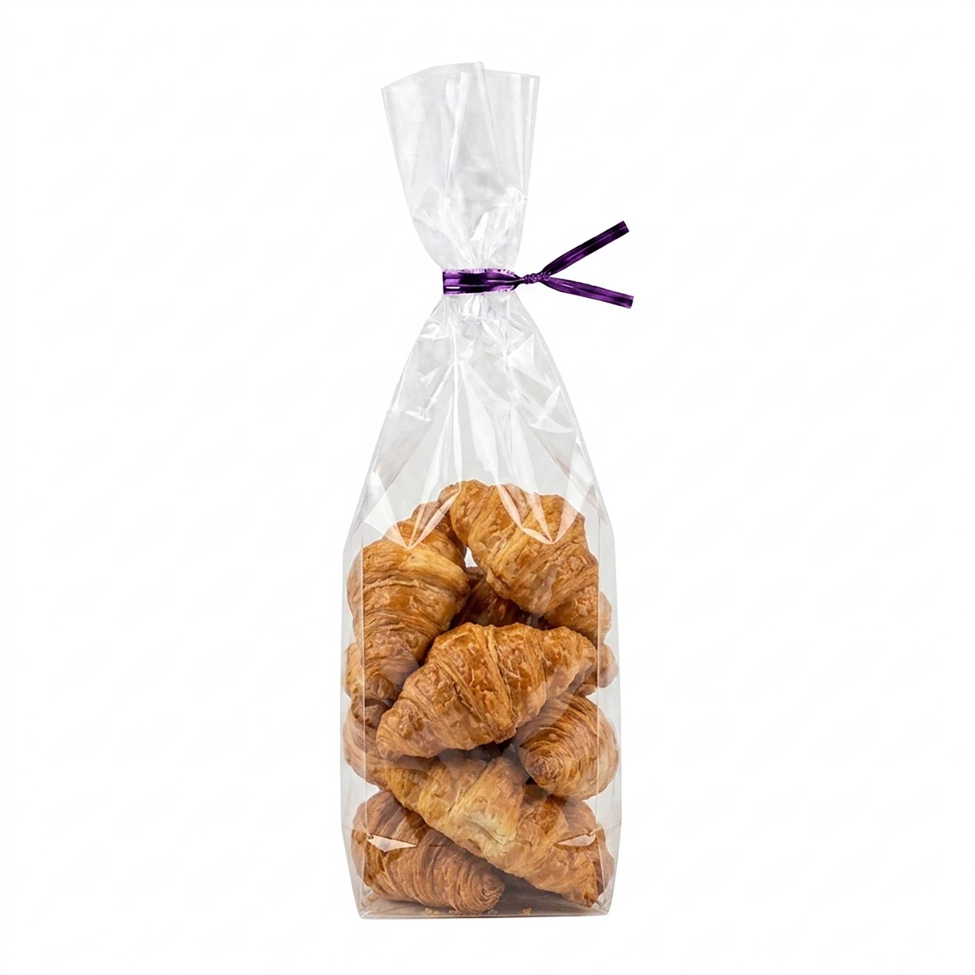 Bag Tek Purple Metallic Twist Tie / Bag Tie - 6" - 500 count box