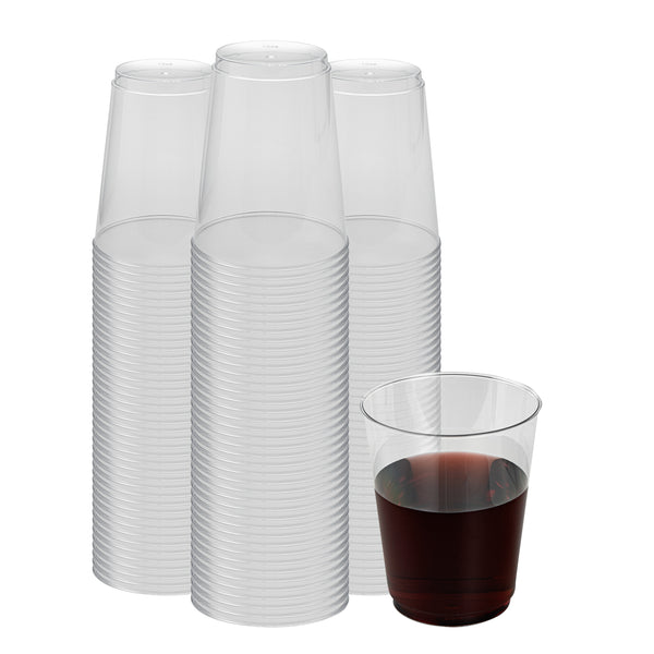 Chef 101 10 oz Clear Plastic Tumbler - 3