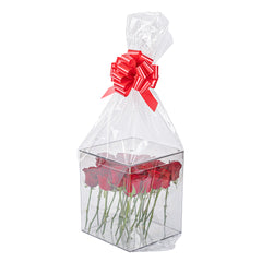 Bag Tek Clear Plastic Gift Basket Wrap / Sheet - 18