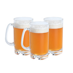Bev Tek 18 oz Polycarbonate Beer Mug - 4 3/4