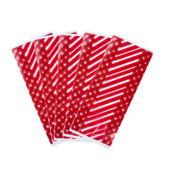 Bag Tek Plastic Candy Bag - Stripes, Gusseted - 4